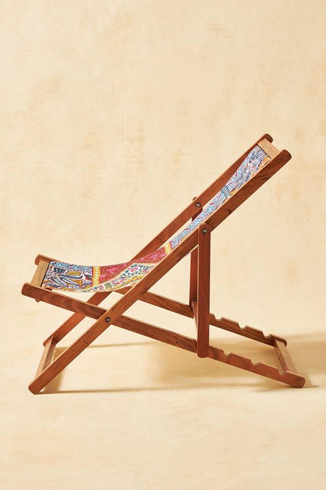 Blockprint Beach Sling Chair #2