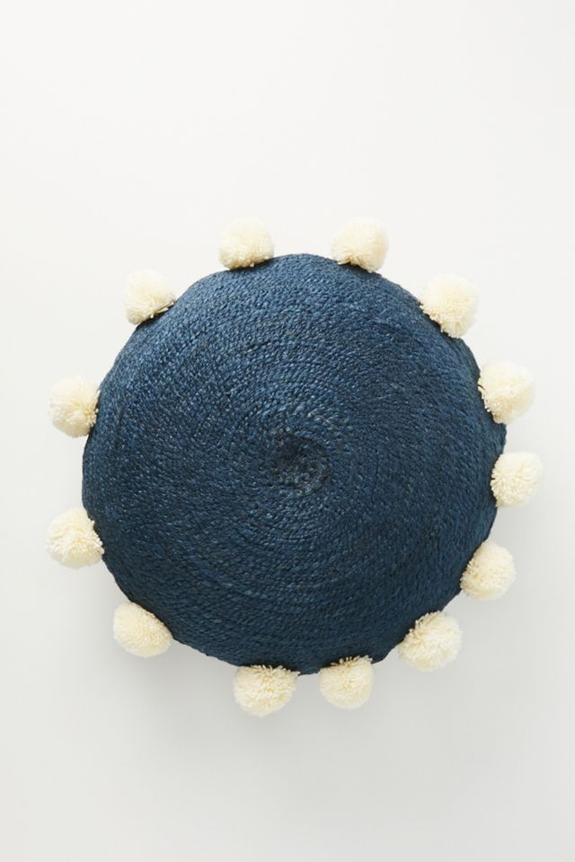 Rhona Jute Floor Pillow #1