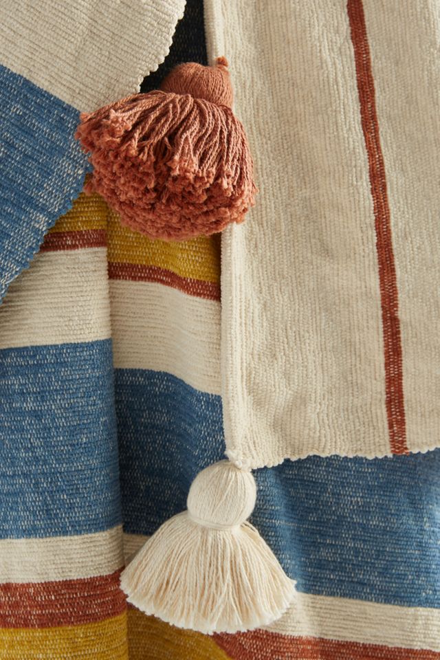Tasseled Manny Throw Blanket #1