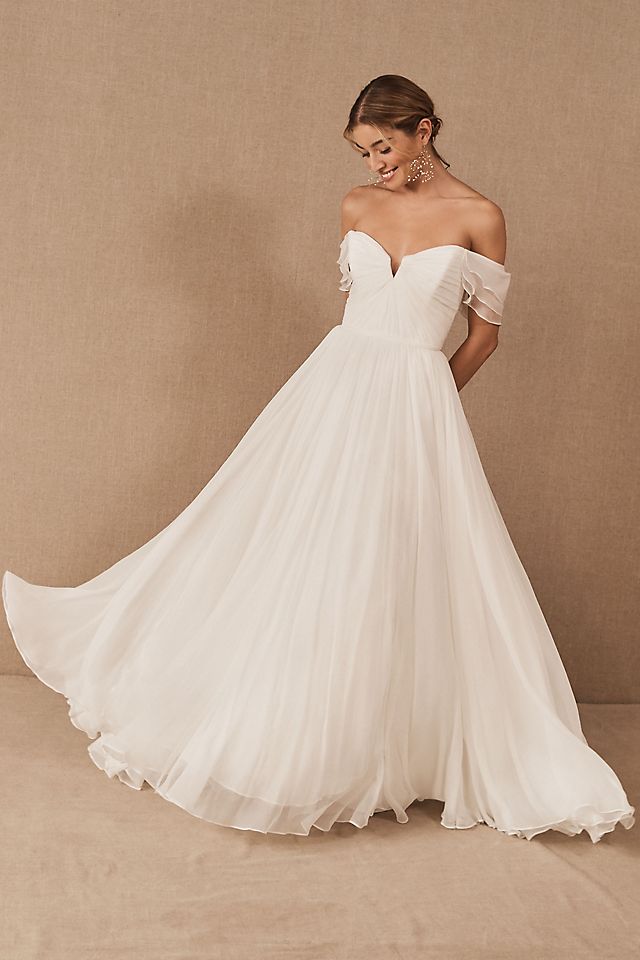 Nouvelle Amsale Allemande Gown | Anthropologie Nouvelle Amsale Allemande Gown | Anthropologie