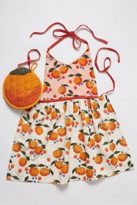 Casa Fruita Pot Holder & Apron Set