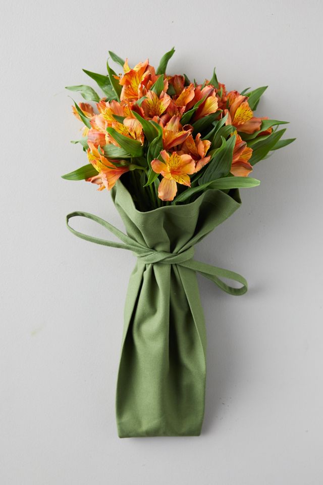 Reusable Cotton Flower Tote #1