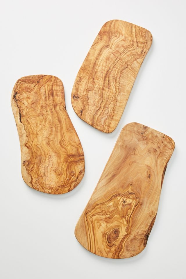 Olive Wood Cheese Board #2