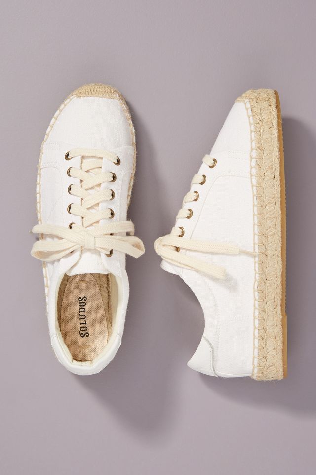 Soludos store white espadrilles