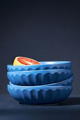 Matte Latte Pasta Bowls, Set of 4