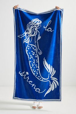 La Sirena Beach Towel