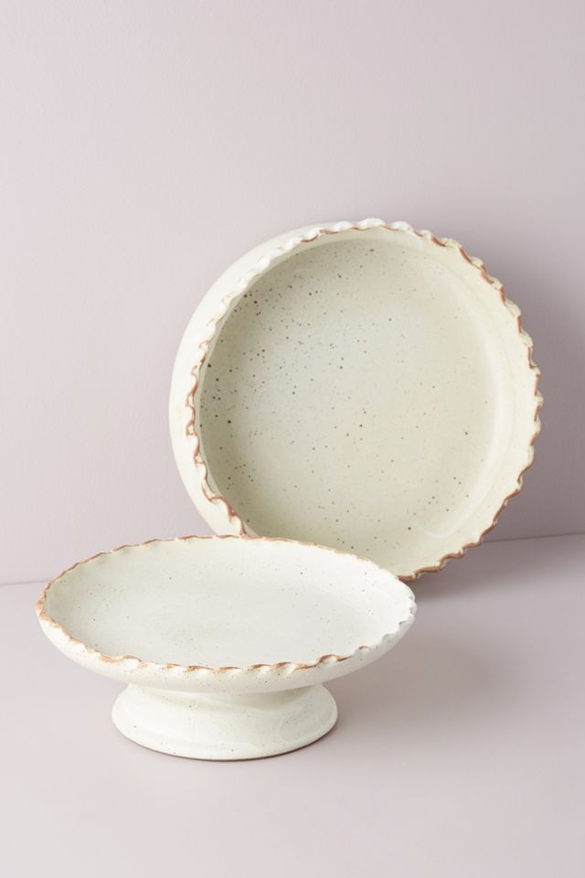 Pinched Edge Serving Bowl #2