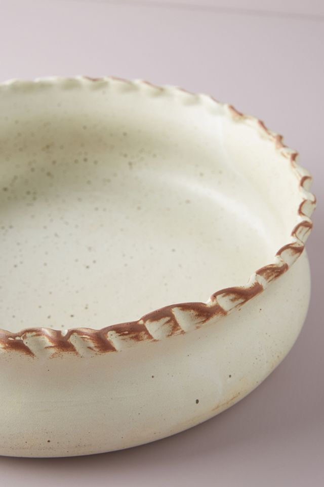 Pinched Edge Serving Bowl #1