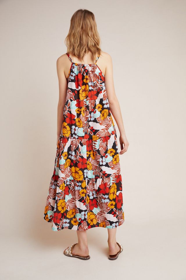 Denyse Tiered Cover-Up Maxi Dress #3