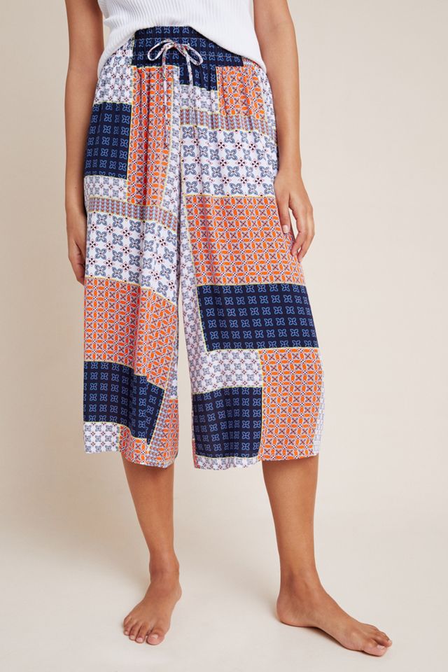 Nell Cropped Wide-Leg Pants #1