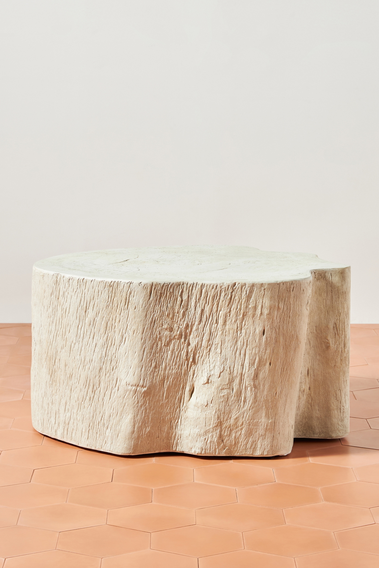 Live-Edge Concrete Indoor/Outdoor Coffee Table