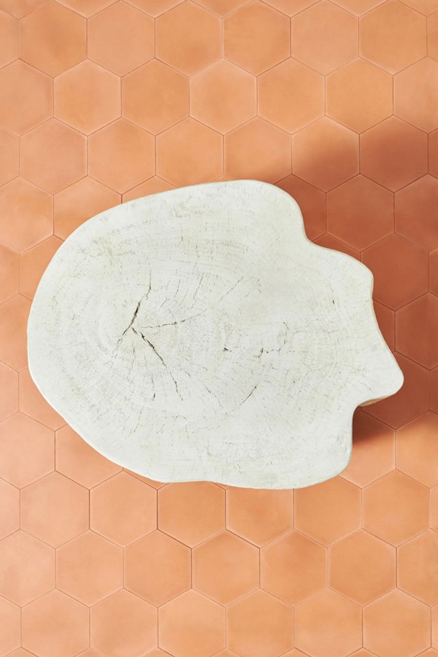 Live-Edge Concrete Indoor/Outdoor Coffee Table #2