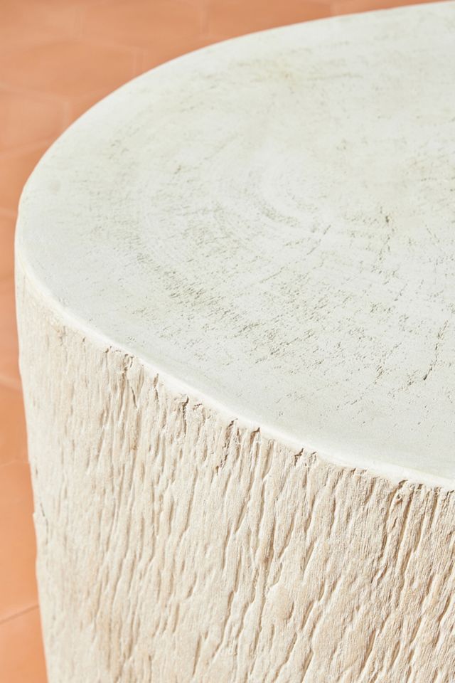 Live-Edge Concrete Indoor/Outdoor Coffee Table #3