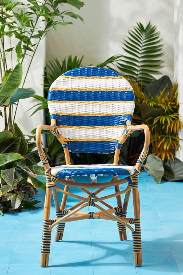 Belmar Striped Indoor/Outdoor Bistro Chair #1