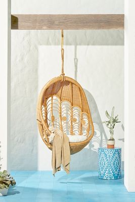 Rattan best sale chair anthropologie