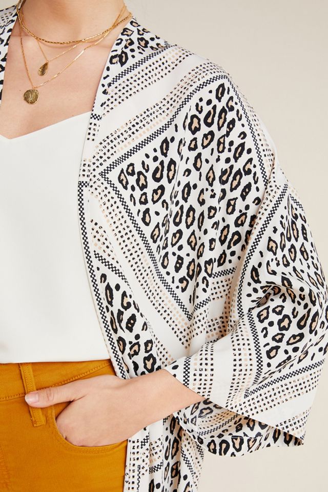 Margaux Leopard Duster Kimono #2