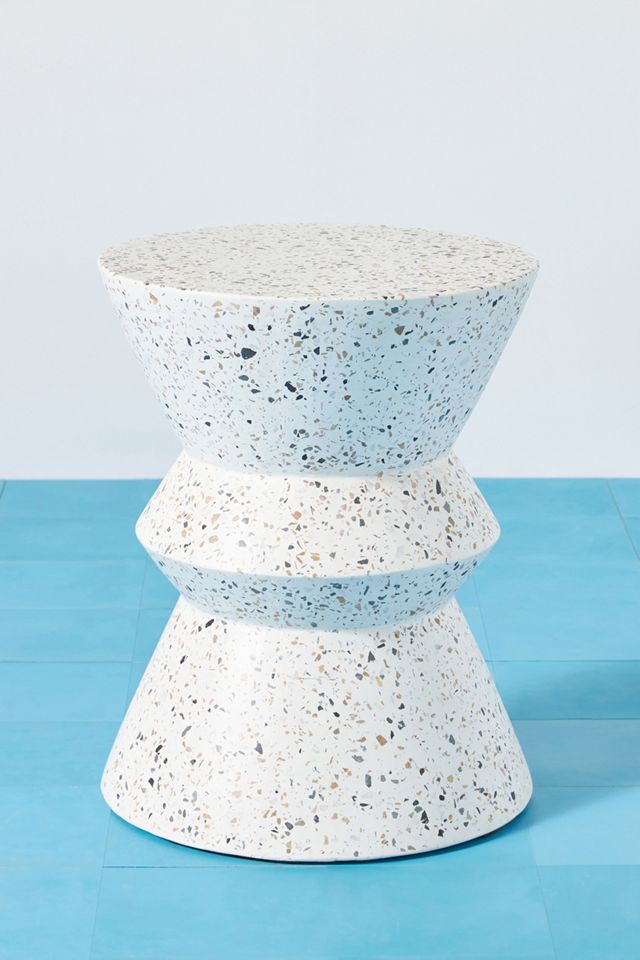 Terrazzo Concrete Stool #2
