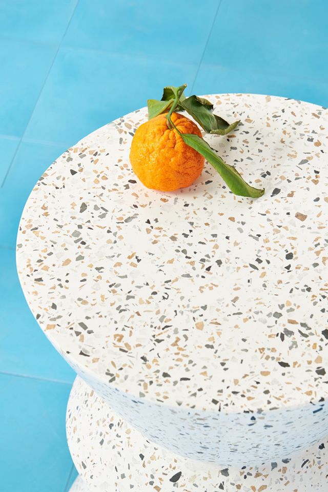 Terrazzo Concrete Stool #1