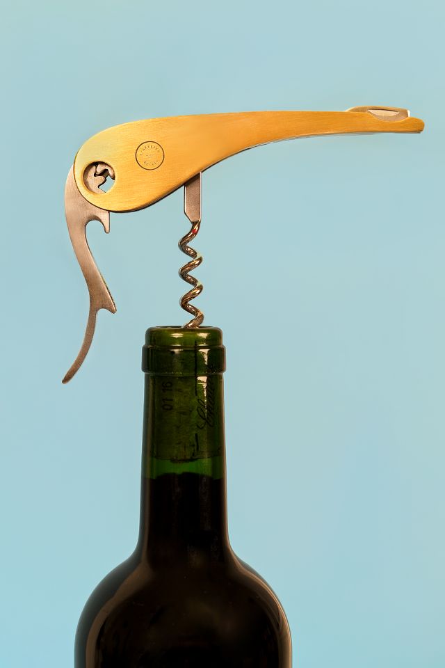 L'Atelier du vin Brass Soft Machine Corkscrew