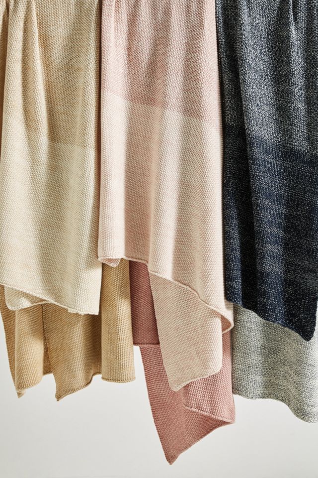 Gradient Knit Throw Blanket #2