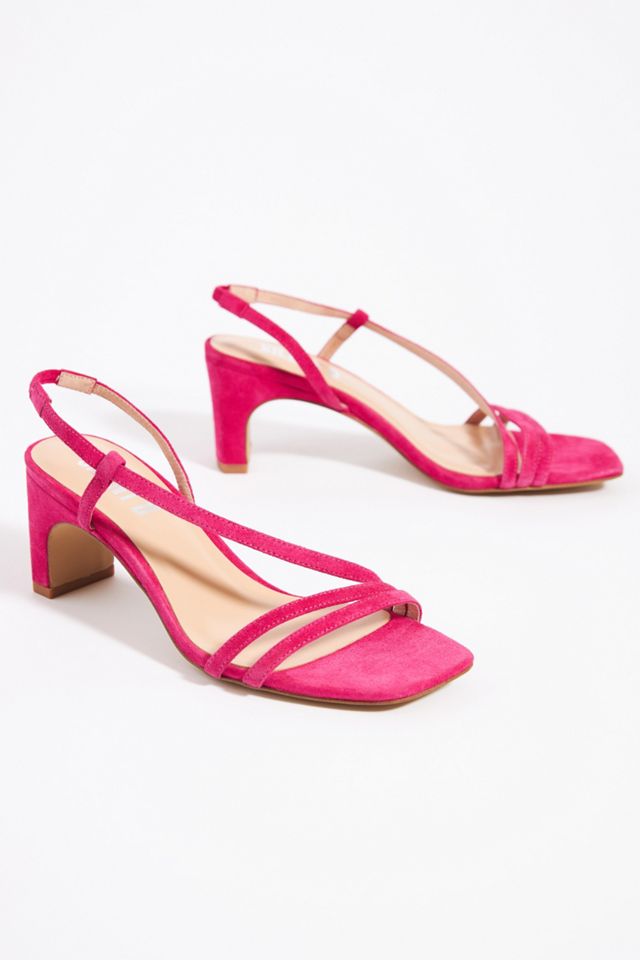 Silent D Henna Slingback Heels #1