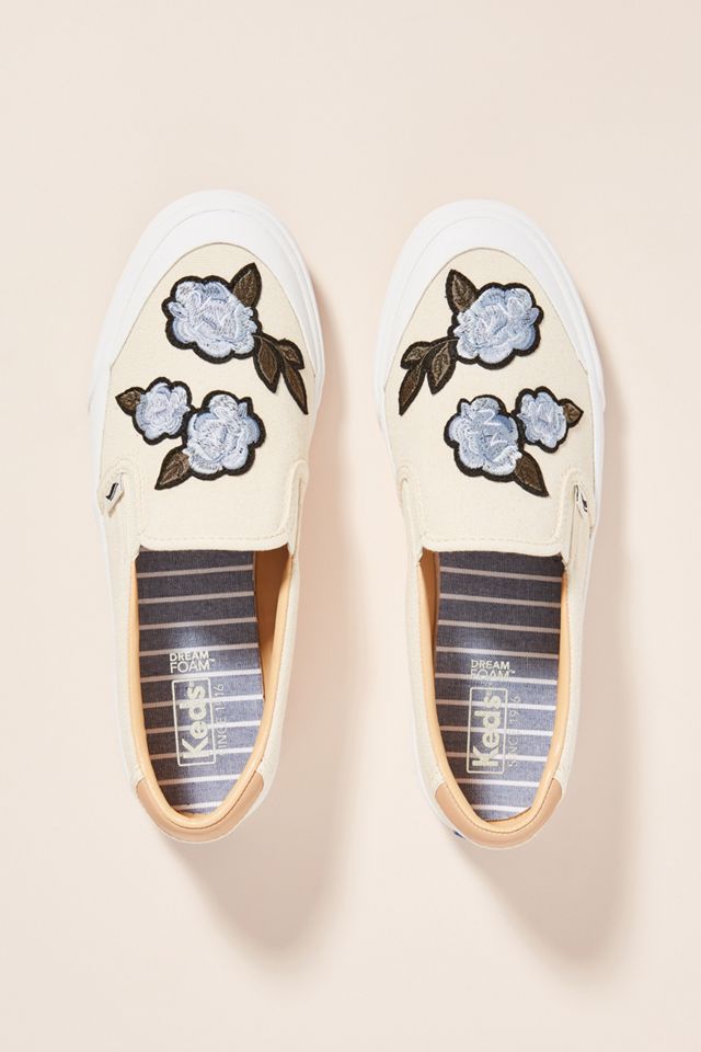 Keds Applique Slip-On Sneakers #1