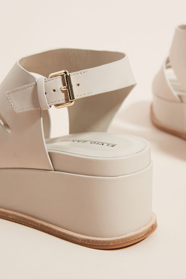 Elvio Zanon Strappy Platform Sandals | Anthropologie