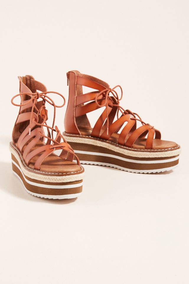 Silent D Boho Platform Sandals #1