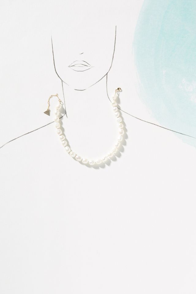 Mitsy Pearl Choker Necklace #2