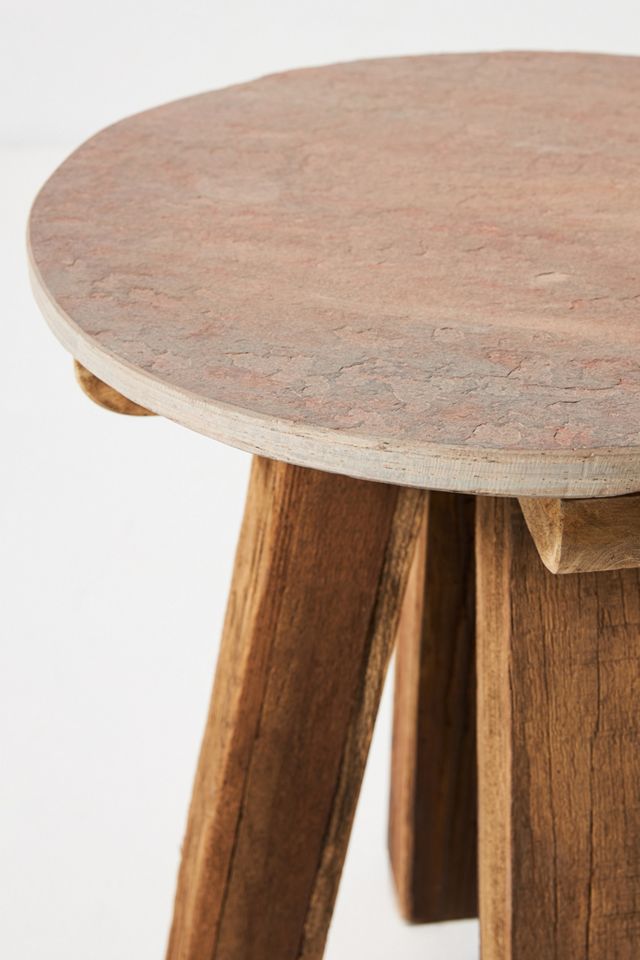 Slate Indoor/Outdoor Side Table #2