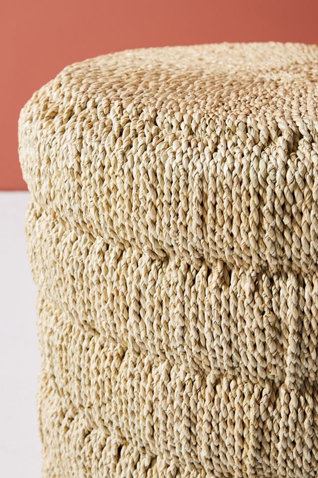 Pandan Rope Drum Side Table #2