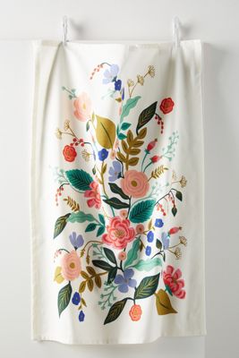 Rifle Paper Co. Floral Vines Tea Towel
