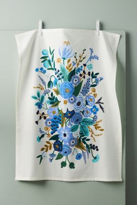 Rifle Paper Co. Floral Vines Tea Towel