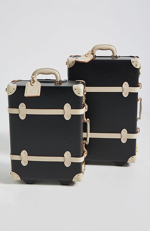 SteamLine Luggage The Starlet Stowaway Suitcase | Anthropologie