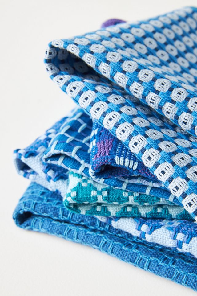 Woven Geo Dishcloths, Set of 6 #1