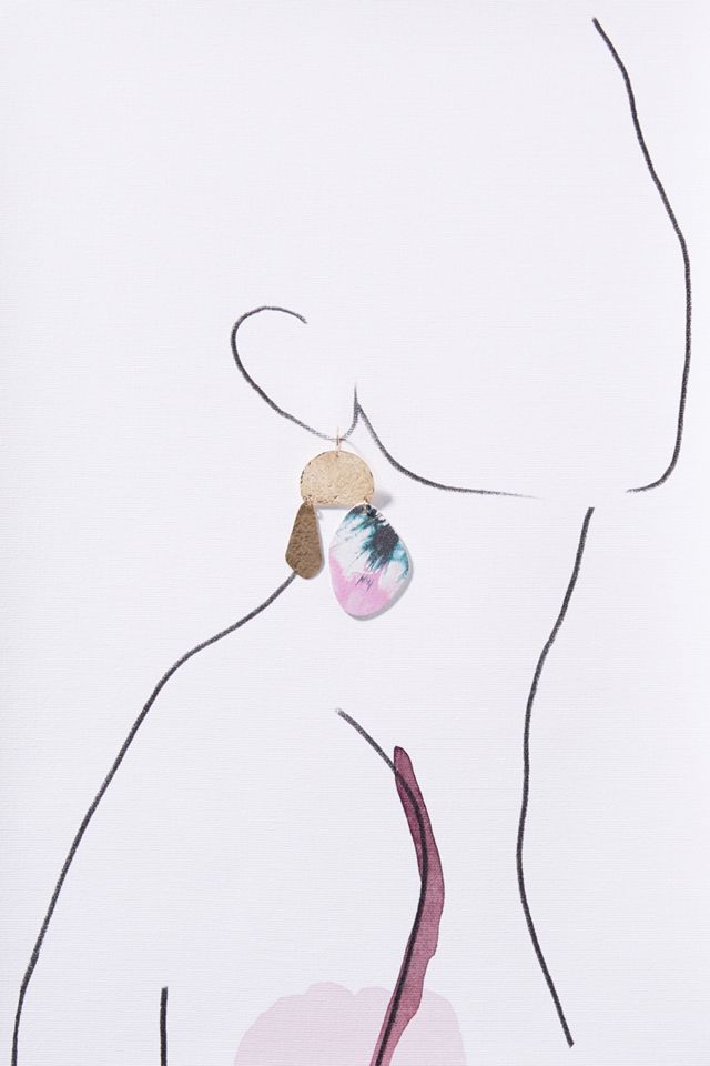 Cuero #12 Drop Earrings #2