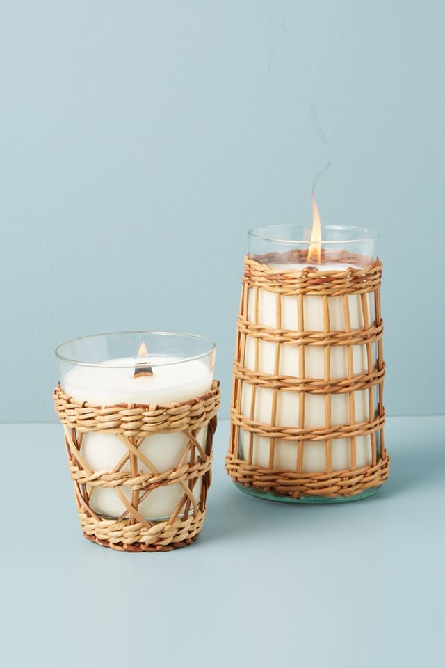 Tropical Rattan Candle #2