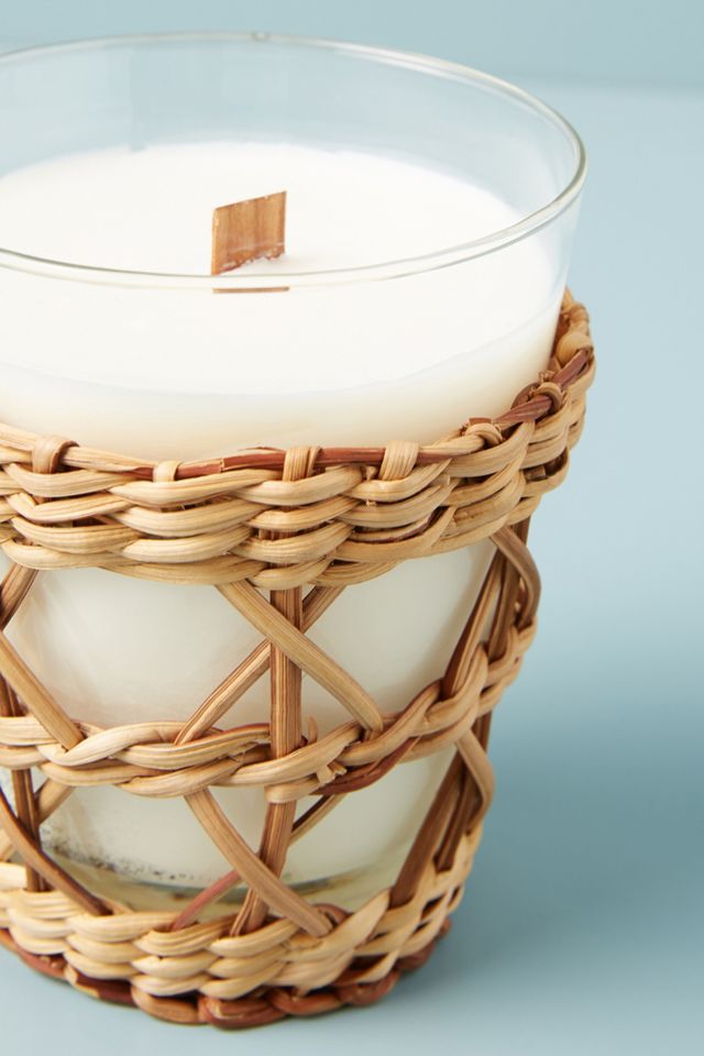 Tropical Rattan Candle #1