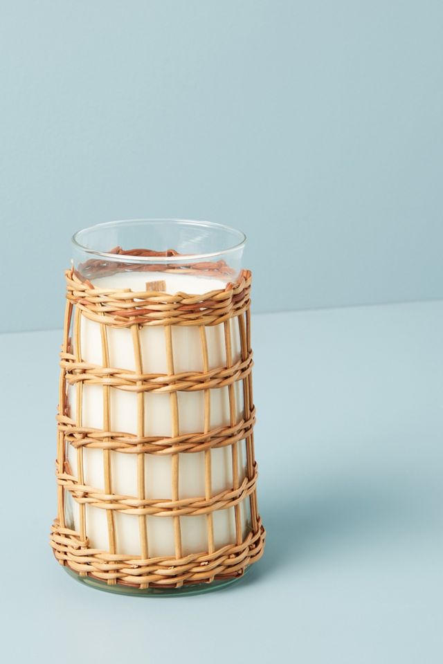 Tropical Rattan Candle #1