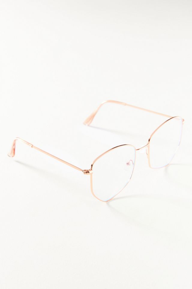 Geometric Blue Light Glasses #1