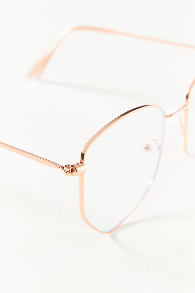 Geometric Blue Light Glasses #2