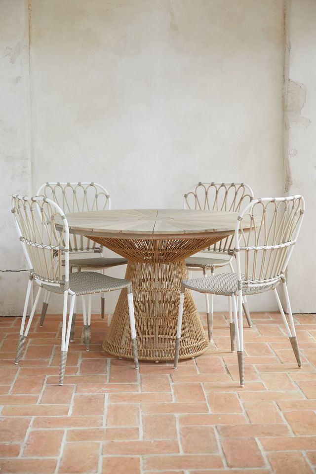 Jardin Teak Round Dining Table #5