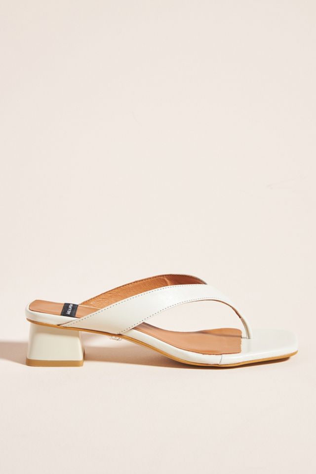 Heeled Flip-Flop Sandals