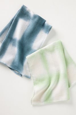 Amie Tie-Dyed Dish Towels, Set of 2