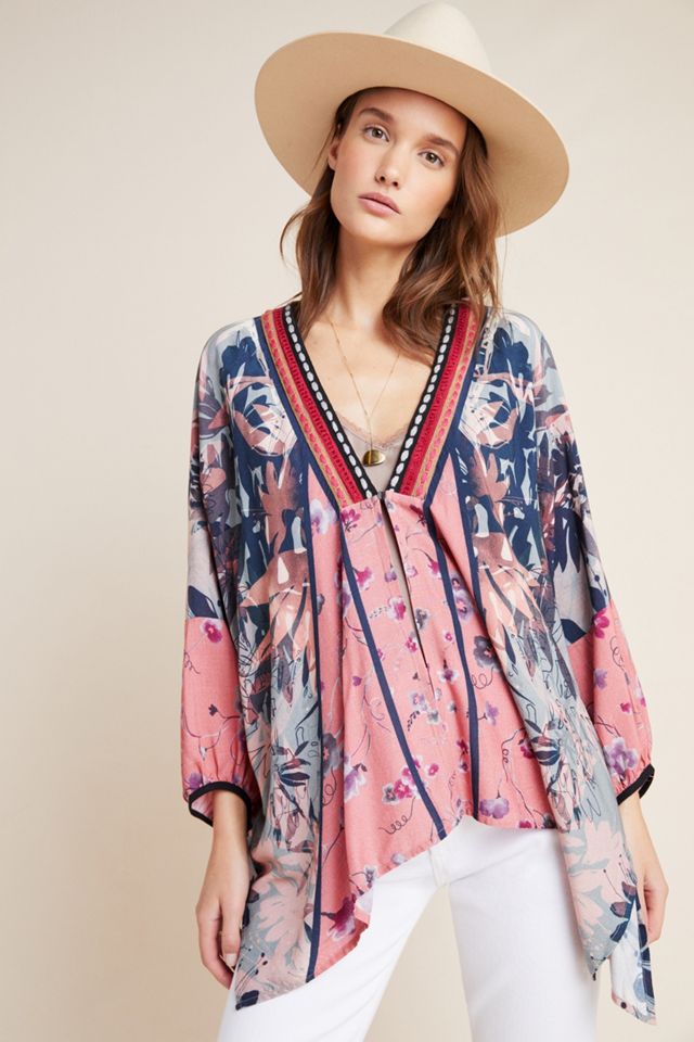 Jessa Embroidered Kimono #3