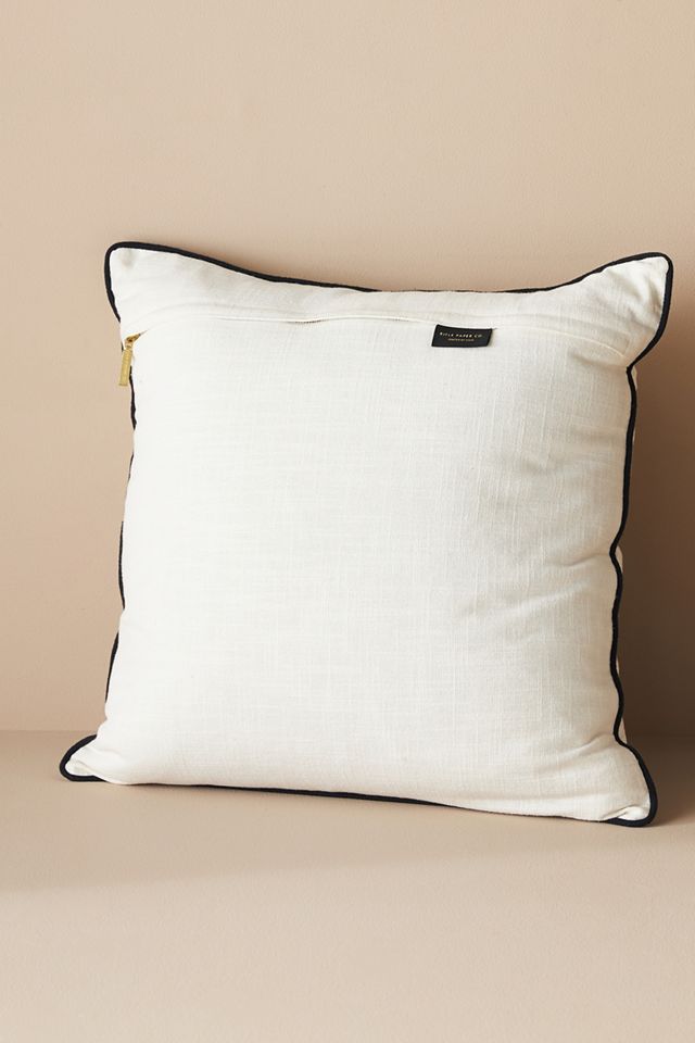 Rifle Paper Co. x Loloi Dog Days Embroidered Pillow #1