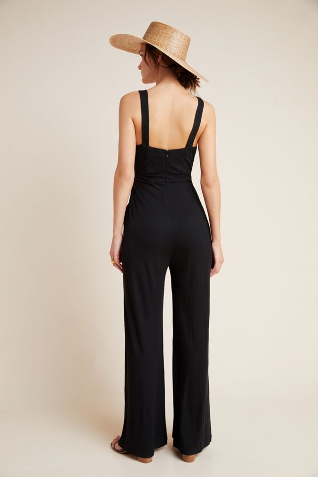 L Space Selena Ribbed Jumpsuit | Anthropologie