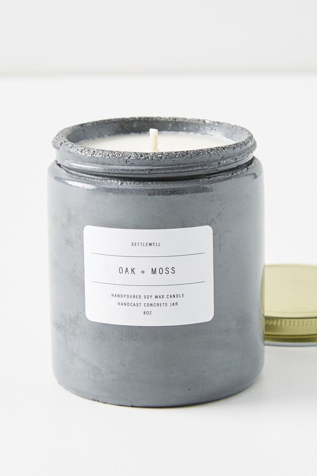 Concrete Jar Candle #1