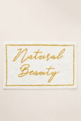 Natural Beauty Bath Mat