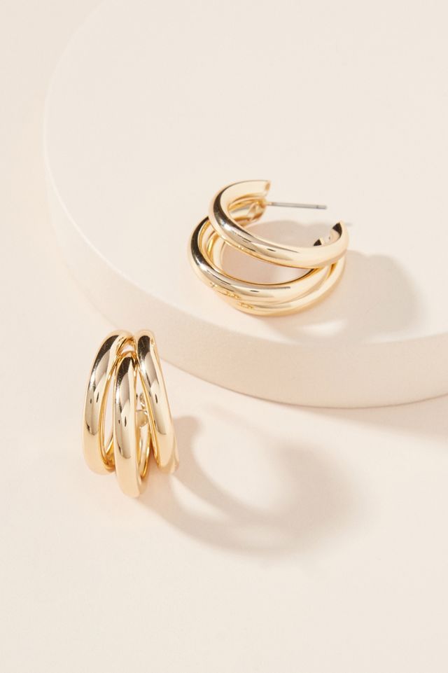 Lauryn Hoop Earrings | Anthropologie